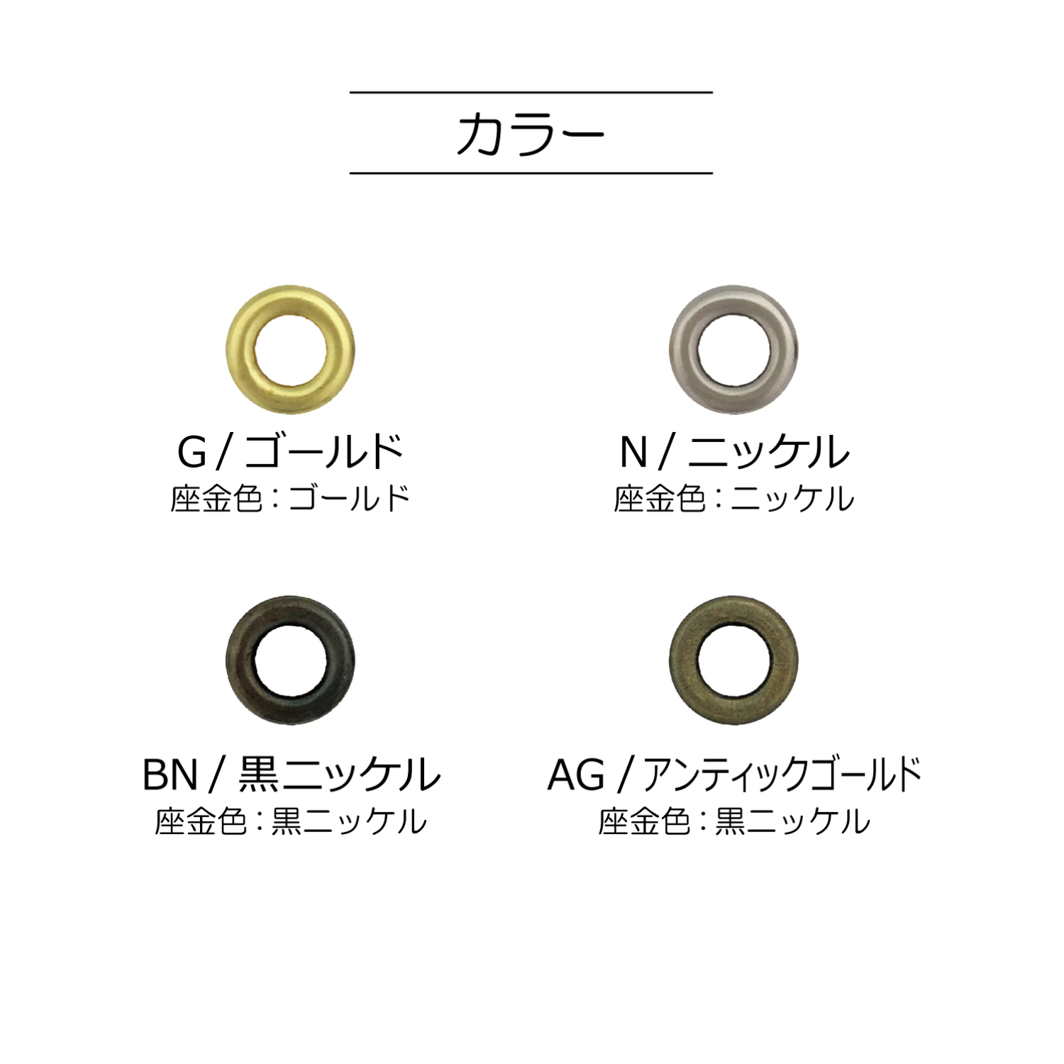 清原株式会社 :: 片面ハトメ